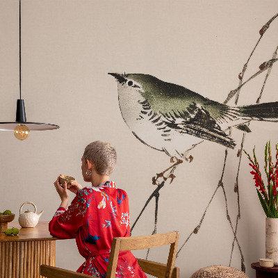 Fototapeta s potlačou na vliese Harmonický vták