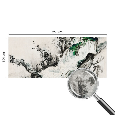 Moderná fototapeta na mieru Prírodný vodopád