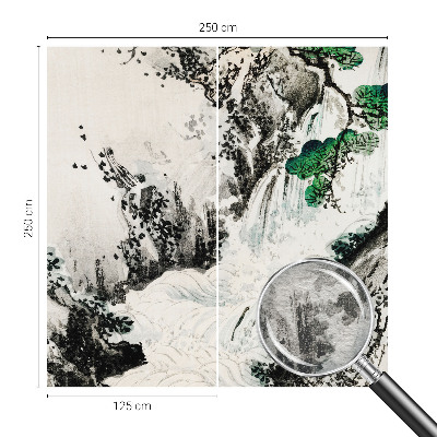 Moderná fototapeta na mieru Prírodný vodopád