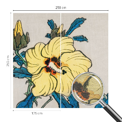 Fototapeta na mieru do obývačky Žltý kvet