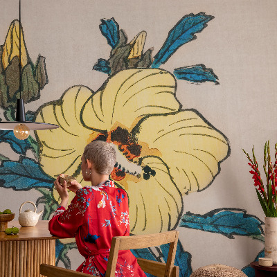 Fototapeta na mieru do obývačky Žltý kvet