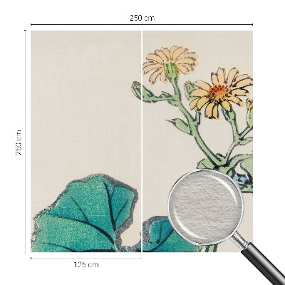 Tapeta na stenu Kvet a listy