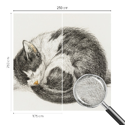 Tapeta Rozkošná mačička