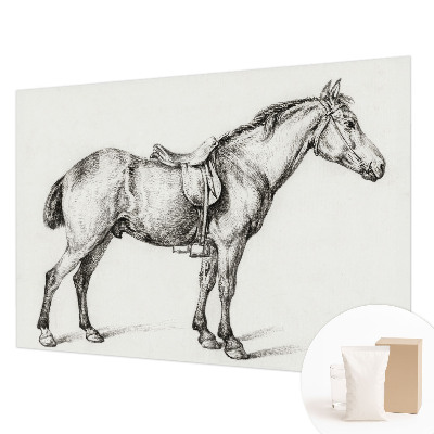 Vliesová fototapeta Náčrt koňa