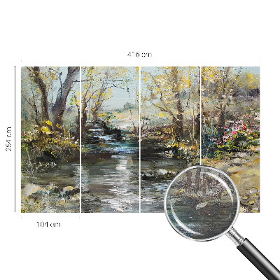 Fototapeta na stenu Lesný potok