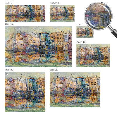 Vliesová fototapeta na stenu Magické mesto