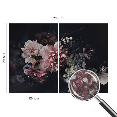 Vliesová fototapeta do obývačky Kvetinový aranžmán