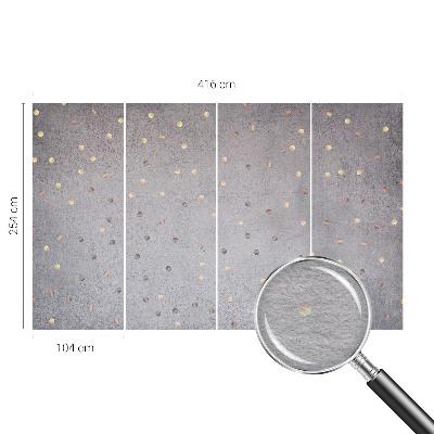 Vliesová fototapeta s potlačou Symetrické bodky