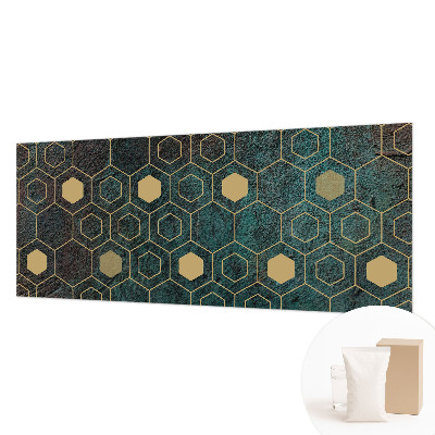 Moderná fototapeta na mieru Geometrické šesťuholníky