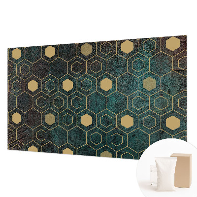 Moderná fototapeta na mieru Geometrické šesťuholníky