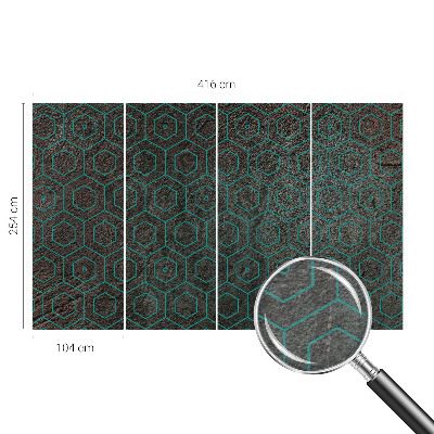 Fototapeta na mieru do spálne Geometrický vzor