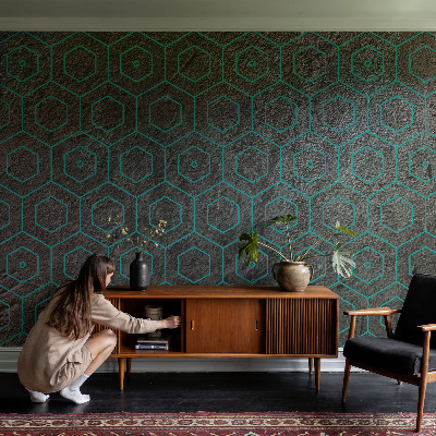 Fototapeta na mieru do spálne Geometrický vzor