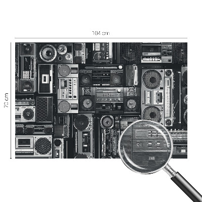 Luxusná tapeta Retro rádio