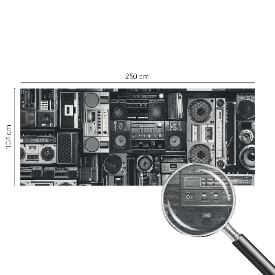 Luxusná tapeta Retro rádio