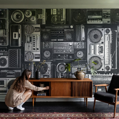 Luxusná tapeta Retro rádio