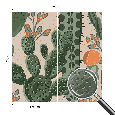 Vliesová fototapeta Zelené kaktusy