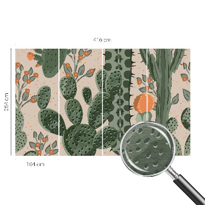 Vliesová fototapeta Zelené kaktusy