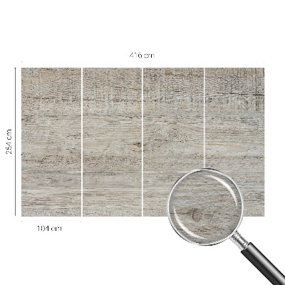 Vliesová tapeta na stenu Drevené krúžky