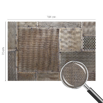 Vliesová fototapeta pre deti Kovové vzory