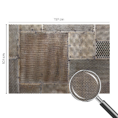 Vliesová fototapeta pre deti Kovové vzory