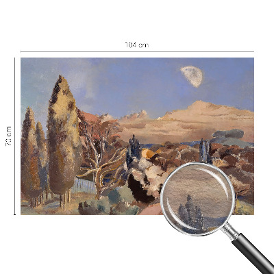 Fototapeta s potlačou na vliese Lesná krajina