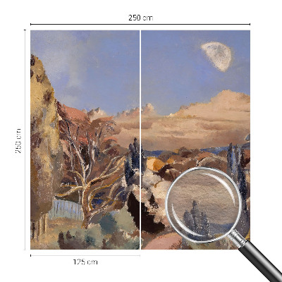 Fototapeta s potlačou na vliese Lesná krajina