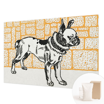 Moderná fototapeta Retro pes