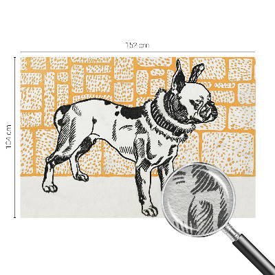 Moderná fototapeta Retro pes