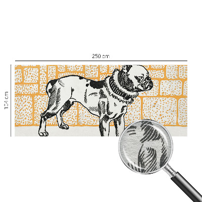 Moderná fototapeta Retro pes