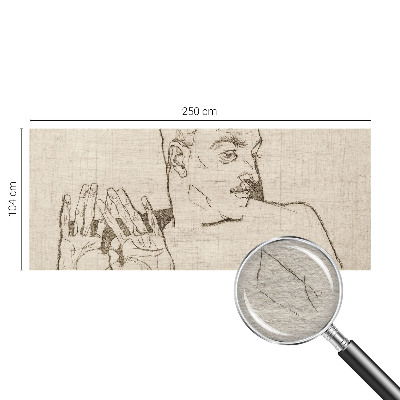 Fototapeta na mieru do spálne Výrazný charakter