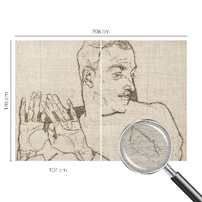 Fototapeta na mieru do spálne Výrazný charakter