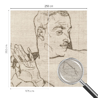 Fototapeta na mieru do spálne Výrazný charakter