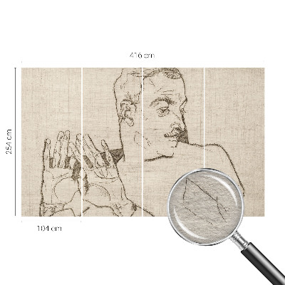 Fototapeta na mieru do spálne Výrazný charakter