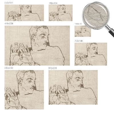 Fototapeta na mieru do spálne Výrazný charakter