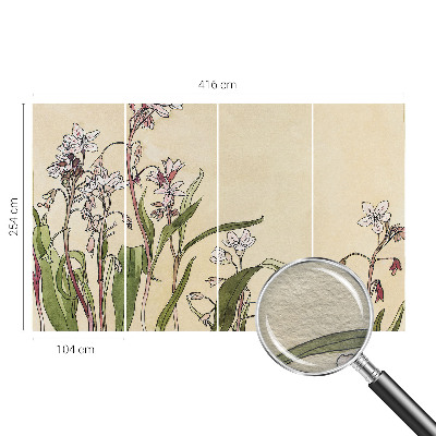 Fototapeta na mieru do obývačky Kvetinová elegancia