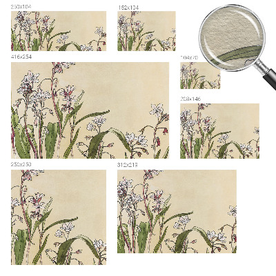 Fototapeta na mieru do obývačky Kvetinová elegancia