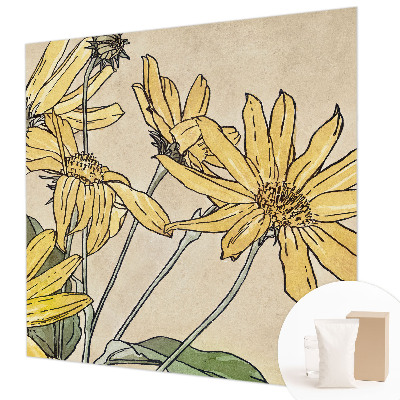 Luxusná tapeta Akvarelové kvety