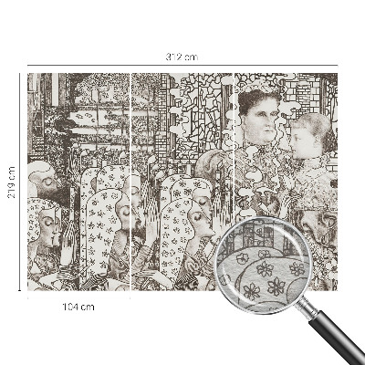 Tapeta Kvetinové portréty