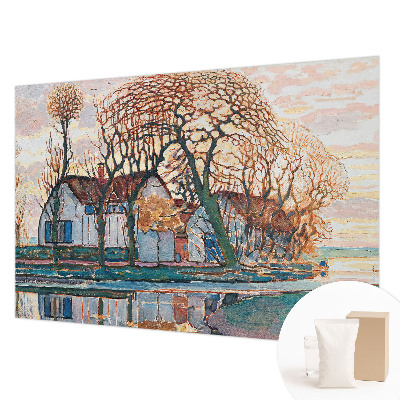 Vliesová tapeta na stenu Idylická krajina