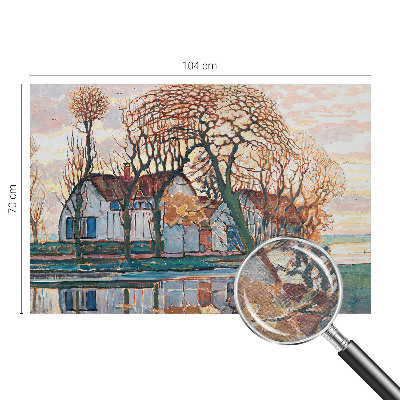 Vliesová tapeta na stenu Idylická krajina