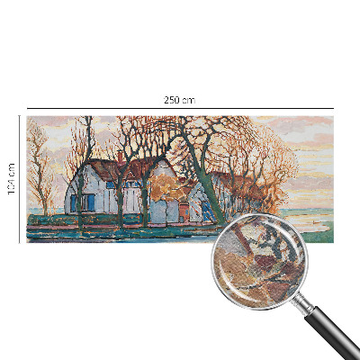 Vliesová tapeta na stenu Idylická krajina