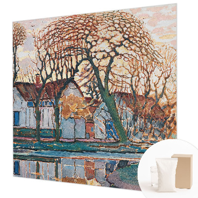 Vliesová tapeta na stenu Idylická krajina