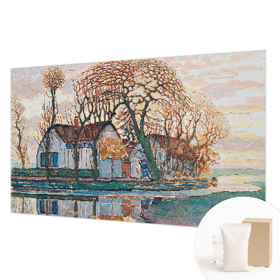 Vliesová tapeta na stenu Idylická krajina