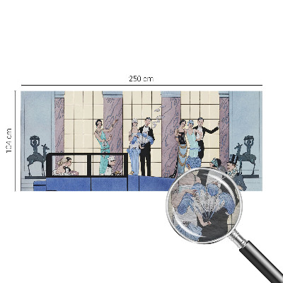 Vliesová tapeta Art deco