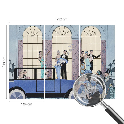 Vliesová tapeta Art deco