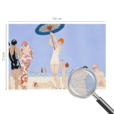 Fototapeta do spálne Retro pláž