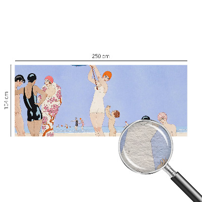 Fototapeta do spálne Retro pláž