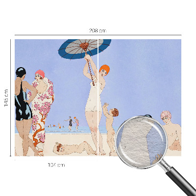 Fototapeta do spálne Retro pláž