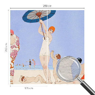 Fototapeta do spálne Retro pláž