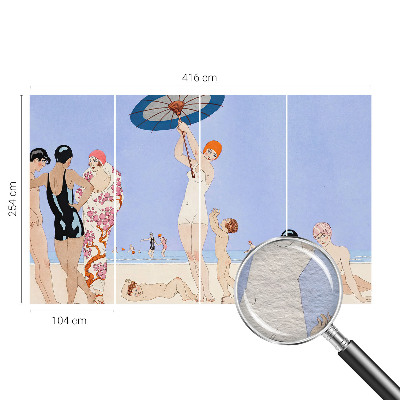 Fototapeta do spálne Retro pláž